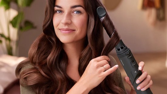 Philips 7000 series BHA715/00 haarstyler Krulborstel Warm Grijs, Roze 1000 W 1,8 m