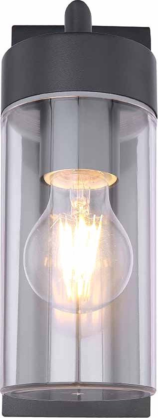 Globo wandlamp Vessa - antraciet - luminium - 31804