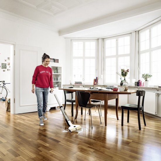Kärcher EWM 2 Elektrische dweil - Lithium-ion - Looptijd accu 20 min. - 60 m² - per acculading - Wendbaar scharnier