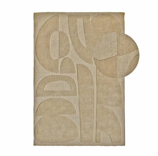 by fonQ Reform Vloerkleed - Dusty Green - Rechthoekig - 200 x 290 cm