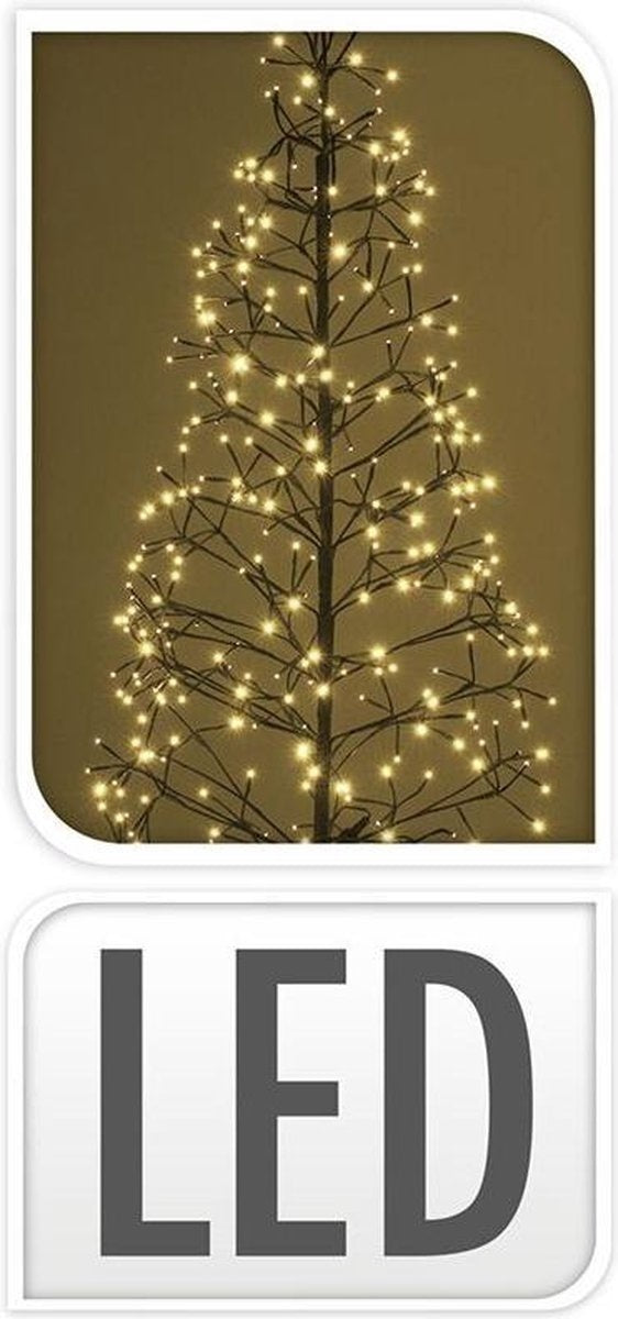 Ambiance Kerstboom Met 160 Led's 120 Cm