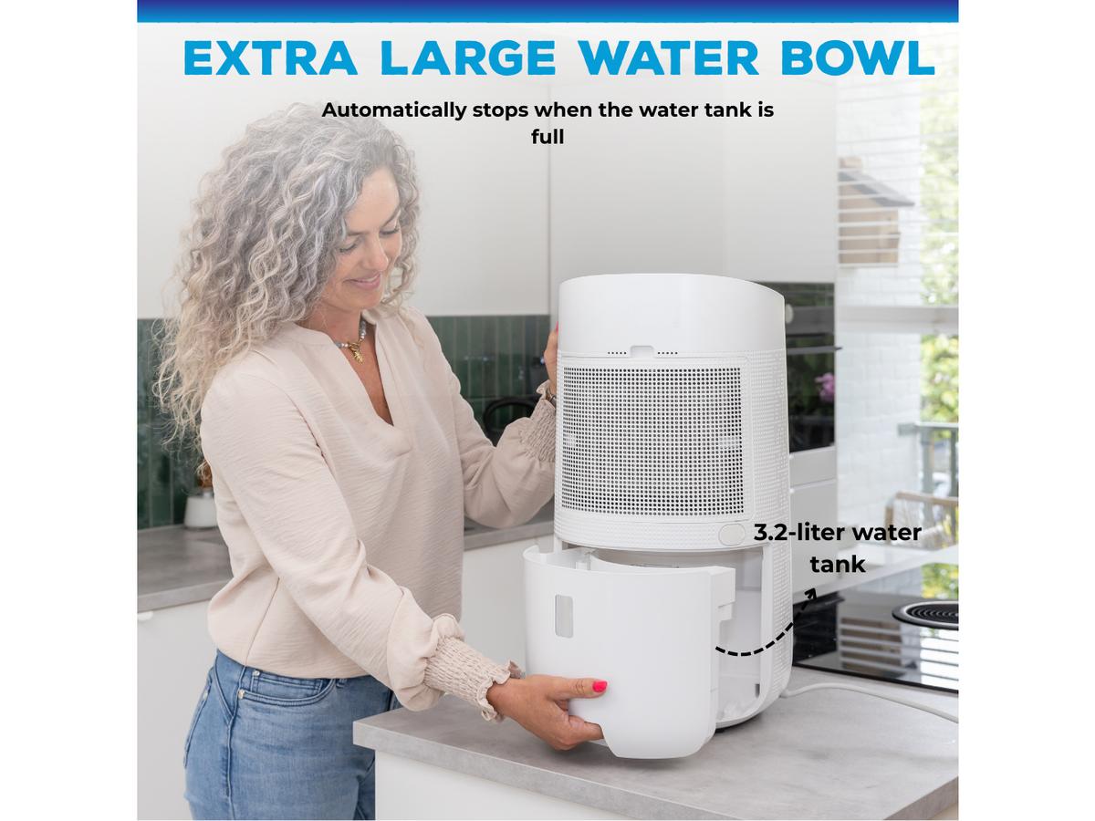 Sofresh Virgo 2-in-1 Luchtontvochtiger en Luchtreiniger - Capaciteit 16L - Wit
