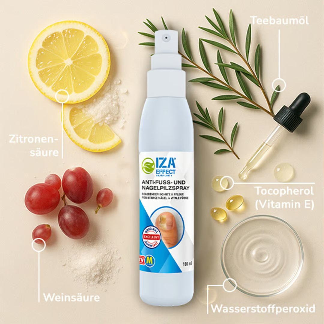 IZA Effect Voetschimmel- en Nagelsprayset - Snelle Toepassing - Zichtbaar Resultaat - 1+1 Gratis