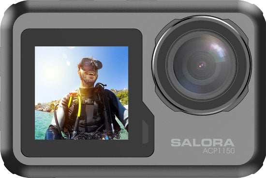 Salora ACP1150 actiesportcamera 12 MP 4K Ultra HD CMOS 25,4 / 2,86 mm (1 / 2.86") Wifi 132 g