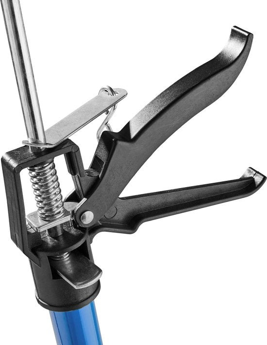 tectake - 6 verstelbare Bouwstempels blauw - 30 kg - 402614