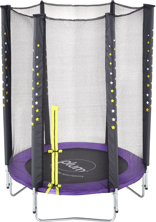 Plum Stardust trampoline paars 4ft