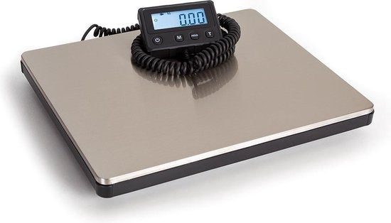 Perel Digitale postweegschaal met extern display, 100kg/10g, usb-c, energiezuinig