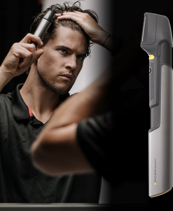 MicroTouch Titanium Trim Haar- en Bodytrimmer - 5 Opzetstukken - LED - Uitschuifbaar