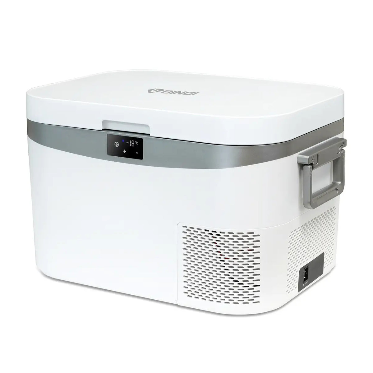 Bingi Draagbare Compressor-Autokoelkast 12,8L - Multivoltage 12V/24V/230V - 46,5 x 32 x 28 cm