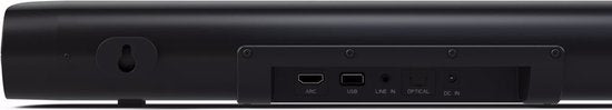 Sharp HT-SB107 2.0 soundbar - 90W - compact - bluetooth - zwart