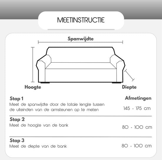 Hilvard - Bankhoes 2 zitsbanken - (145 - 175 cm) - Zand - Velvet - Stretch - Bankbeschermer - Meubelhoes - Tegen beschadigingen en vlekken - Zetelhoes - Zetelovertrek