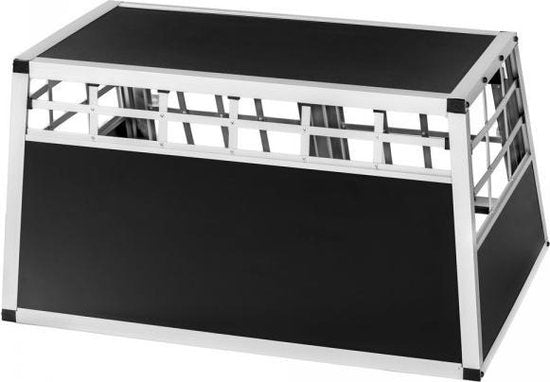 Tectake Autobench - Hondenbench - 89 x 69 x 50 cm