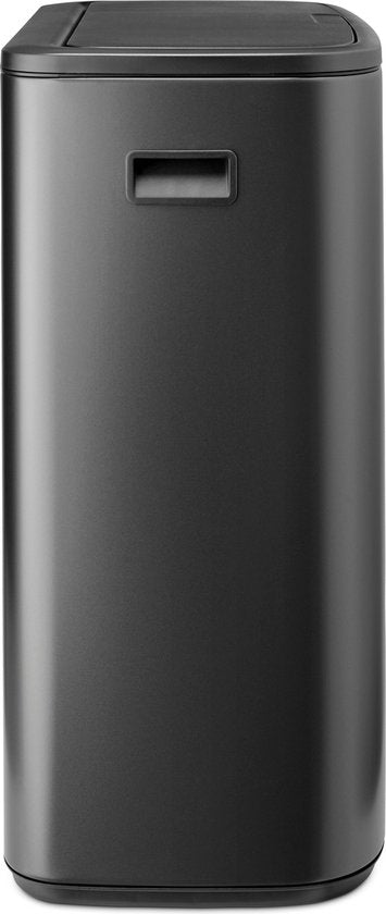 Brabantia Bo Touch Bin Prullenbak - 2 x 30 liter - Afvalscheiding - Confident Grey