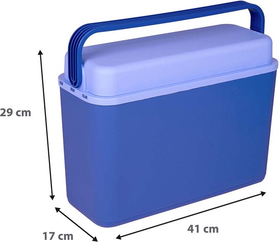 Bo-Camp - Autokoelbox - Arctic - Blauw - Polyethyleen - 12 Liter