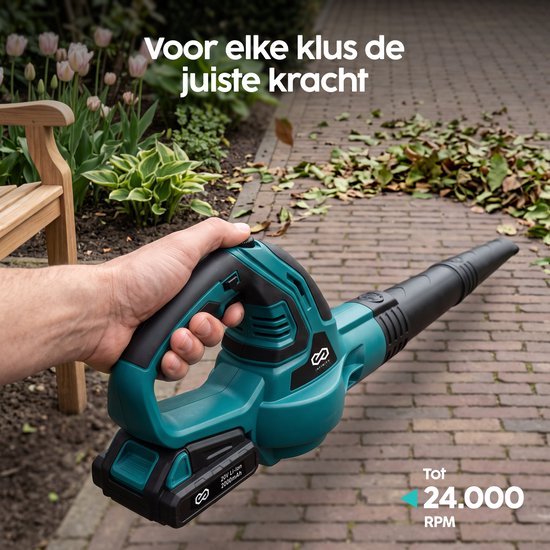 Infinity Goods Accu Bladblazer 20V - Blazer - 280 km/u Luchtsnelheid - Incl. Accu - Extra Krachtig