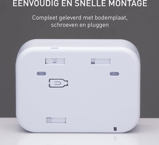 Grundig CO Melder - Hoogsensitieve Koolmonoxidemelder - LCD Scherm - 10 Jaar Sensor - Voldoet aan Europese norm