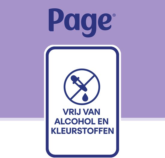 Page® vochtig toiletpapier - Fris en Kalmerend (Care) - met een verzorgende lotion - 456 velletjes - 12 x 38 stuks - Voordeelverpakking