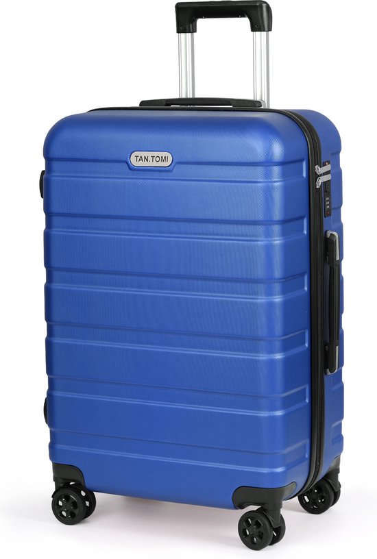 TAN.TOMI Reiskoffer 65L – Harde ABS Schaal – 4 Wielen – TSA-Cijferslot
