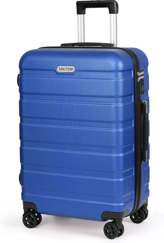 TAN.TOMI Reiskoffer 65L – Harde ABS Schaal – 4 Wielen – TSA-Cijferslot