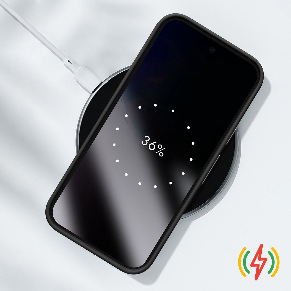 Google Pixel 9 / 9 Pro Hoesje - Duurzame Back Cover - TPU & Polycarbonaat - Slank & Comfortabel - Zwart