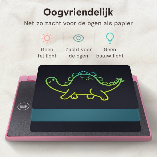 Partizzle 12x Magnetisch Tekenbord voor Kinderen - Mini Krijtbord / LCD Tekentablet met Scherm - Creatief Tekenen - Uitdeelcadeautjes Educatief Teken Speelgoed Bord - Kleine Uitdeelcadeaus - Grabbelton Traktatie Cadeautjes - 11 cm / 4 Kleuren