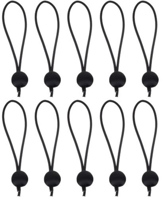 Gardlov Tentspanners met bal - spanelastiek voor zeildoek - 10 stuks 3016