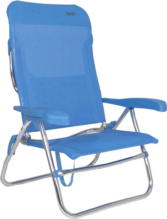 Crespo - Strandstoel - AL/223 - Blauw