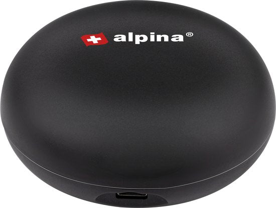 Alpina Zwarte Smart Home Universele Afstandsbediening - Verbinding via telefoon en Wifi mogelijk -  7.70x7.70cm