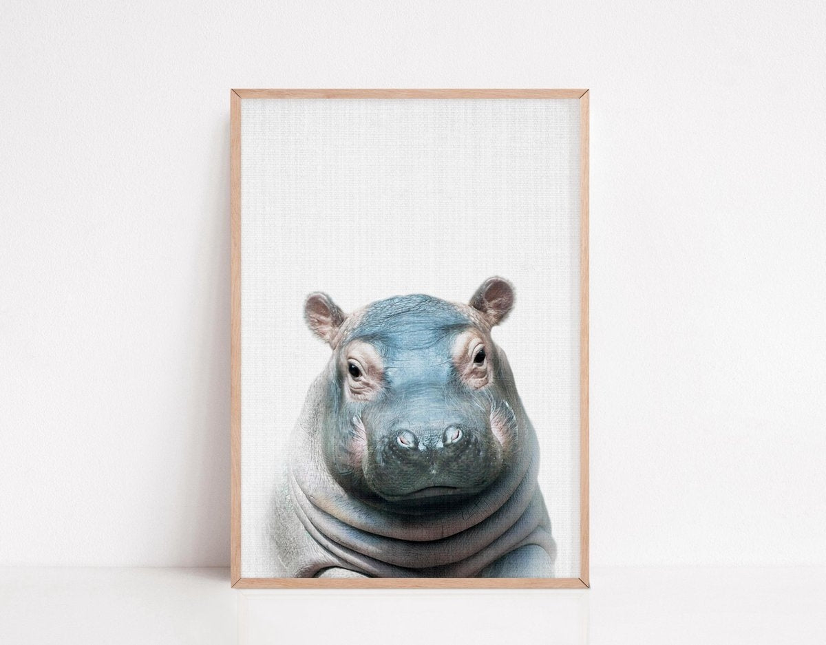 Generic | Safari Posters met Dieren voor Kinderkamer - 6 Posters - 21 x 30cm