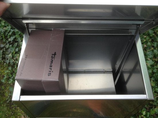 Allux Brievenbus 600 Zwart