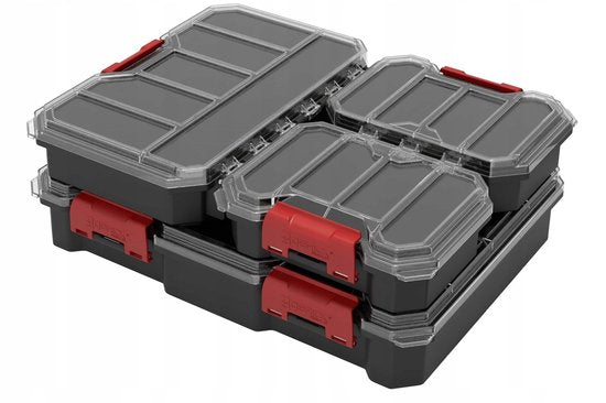 Qbrick Compact L Organizer Zwart - Ideaal voor Kleine Onderdelen