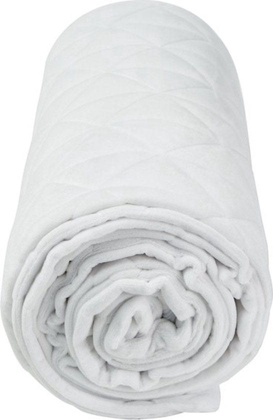 Calmzy Superior Soft - Duvet cover - Verzwaringsdeken hoes - 150 x 200 cm - Superzacht - Comfortabel - Wit