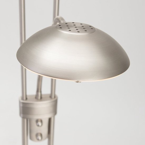 Steinhauer olet - Vloerlamp - 1 lichts - H 1800 mm - Staal