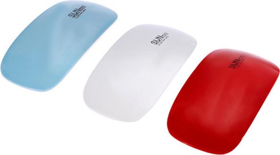 Nagellak Droger SunMini - Professioneel & Compact - LED verlichting 6W - Gellak - Nagel Lamp - Nagelverzorging - USB oplader - Nagellak Droger - Nagellak Lamp - Wit