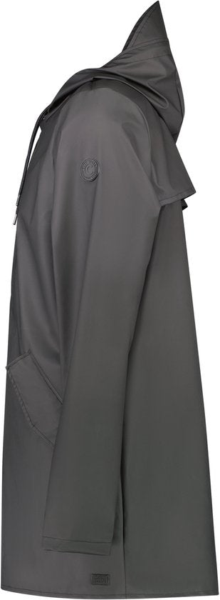 Cars Jeans - Jas Ossy - Heren - Zwart Polyester - Met Capuchon & Ritszakken - Maat M - Casual Winterjas - Tijdloos & Functioneel