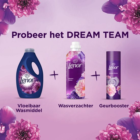 Lenor Vloeibaar Wasmiddel Amethist 20 Wasbeurten - 900 ml