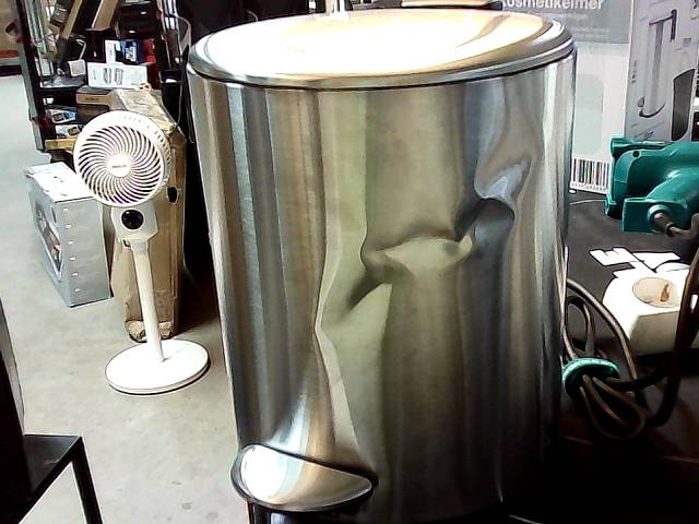 Roestvrijstalen badkamerbakdeksel met softclose-mechanisme, afvalbak, zilver voor badkamer en keuken, badkamerafvalbak, chromen cosmeticabak, metaal, klein