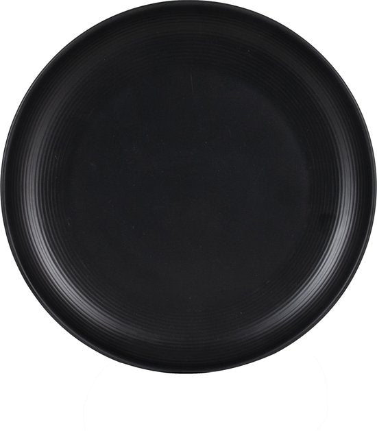 Bo-Camp - Industrial - Dinerbord - Orville - 4 Stuks - Zwart