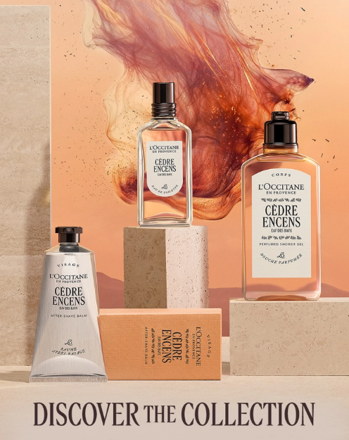 L’OCCITANE Eau des Baux Geschenkset - 600 ml - Warm Kruidige, Houtachtige Geur