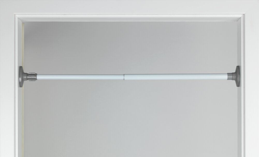 WENKO Herkules Klemrek Wit - Verstelbaar 47-80 cm - Zonder Boren