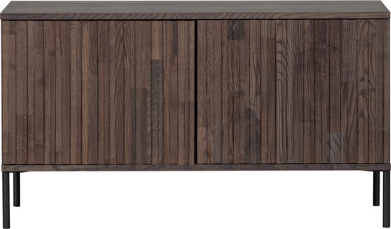 WOOOD New Gravure Tv Meubel - Essen - Espresso - 56x100x44