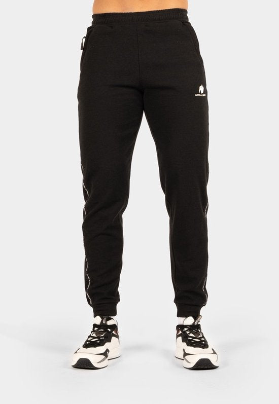 Gorilla Wear Harvey Trainingsbroek - Zwart - 4XL