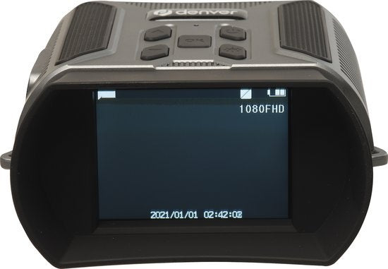 Denver Wildcamera met Nachtzicht 12MP - Full HD Wildlife Camera - Video/Foto - 8x zoom - Oplaadbare accu - NVI491