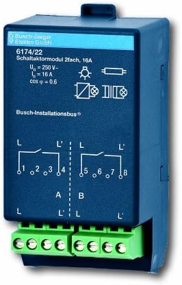 Busch-Jaeger 6174/22 Schakelactuatormodule, 16 A