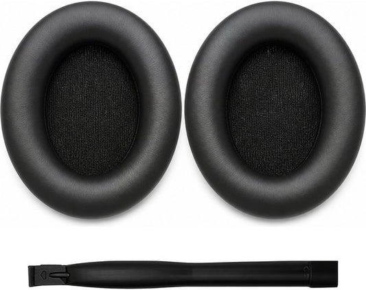 Set Oorkussens voor Sony Koptelefoon – WH-1000XM4 Oorkussen – WH-1000XM4 - Kunstleer met Traagschuim