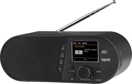 Imperial DABMAN d105 Compacte DAB+ /FM / Bluetooth-radio Zwart