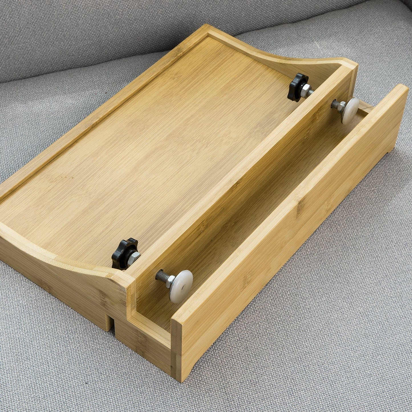 SoBuy Bedplank klembevestiging - Max. 2,5 kg - 36 x 25 x 9 cm - Hout