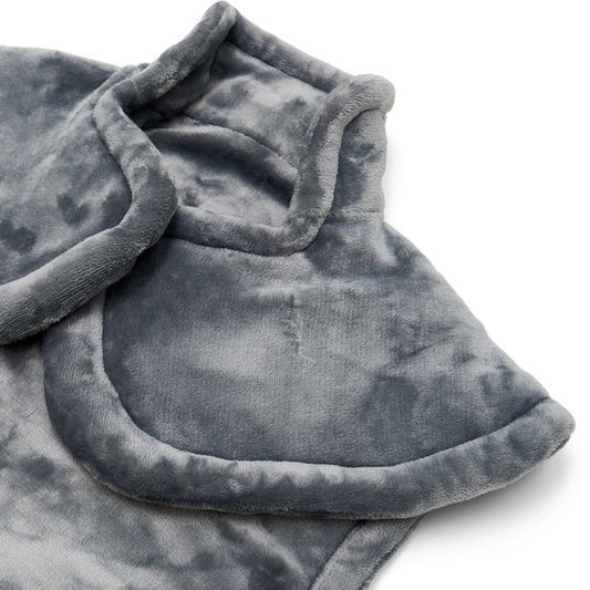 Auronic Elektrisch Warmtevest - Verzwaard Design - 9 Warmtestanden - Handsfree Vest - 60x85 cm - Grijs