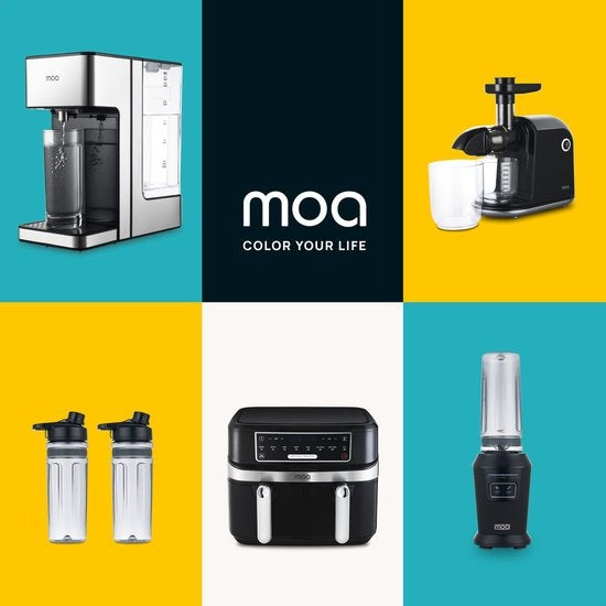 MOA Blender To Go MBC10 Extra Bekers - Bekers To Go - 2 tritan bekers van ieder 600ml - MBC10