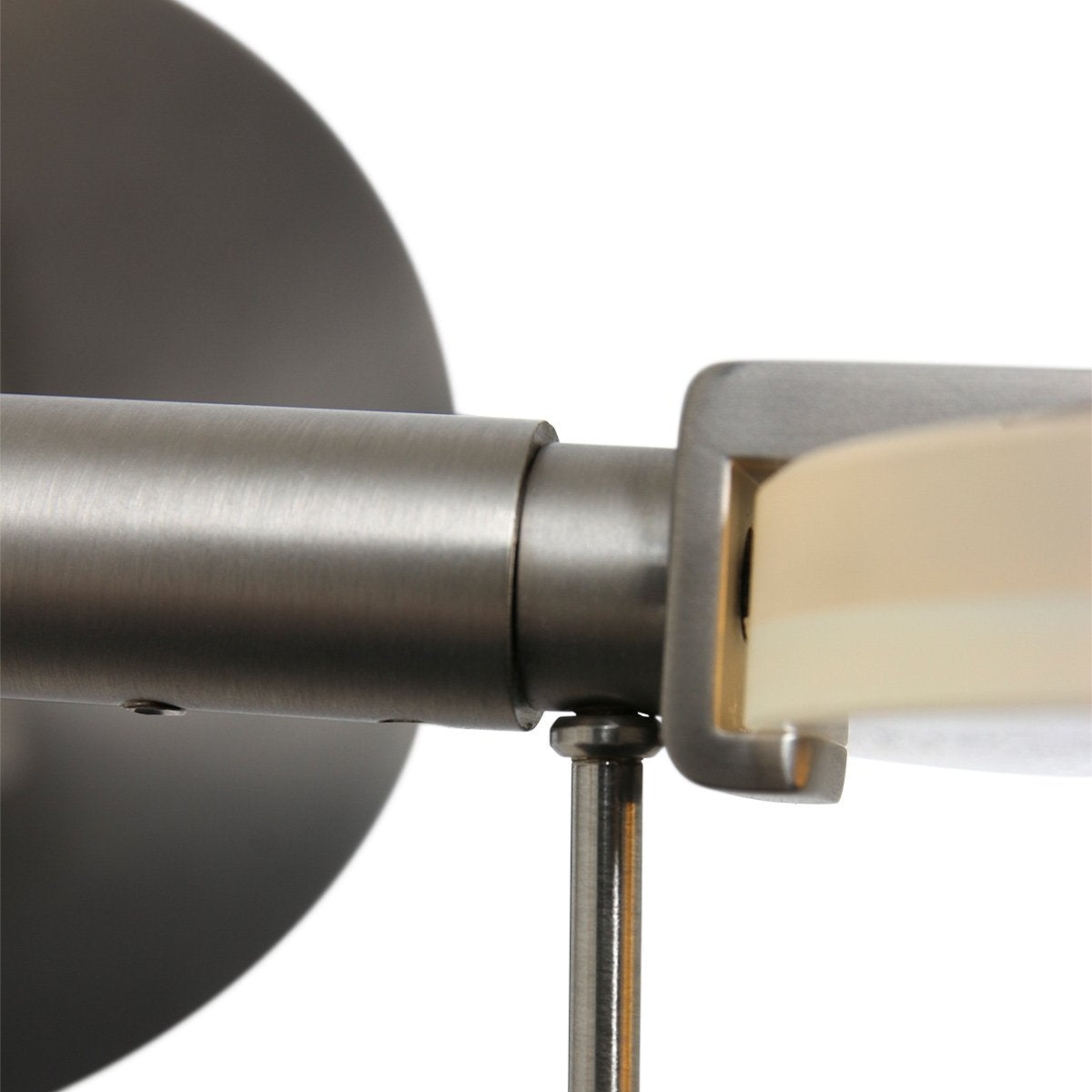 Steinhauer Turound LED - Wandlamp Modern - Staal - H:17cm - Ø:14cm - Universeel - Voor Binnen - Metaal - Wandlampen - Slaapkamer - Woonkamer
